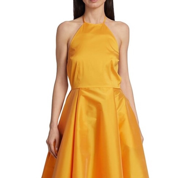 BERNADETTE Satin Taffeta Open-Back Gown - size 38 (= US 6) - Picture 5 of 8